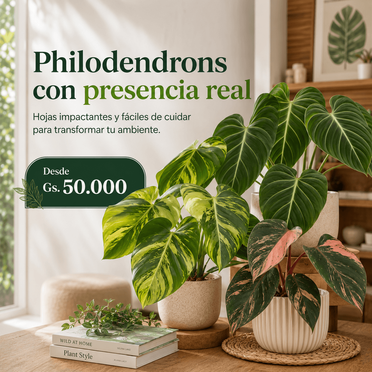 Plantas Exóticas para Decoración o Regalos