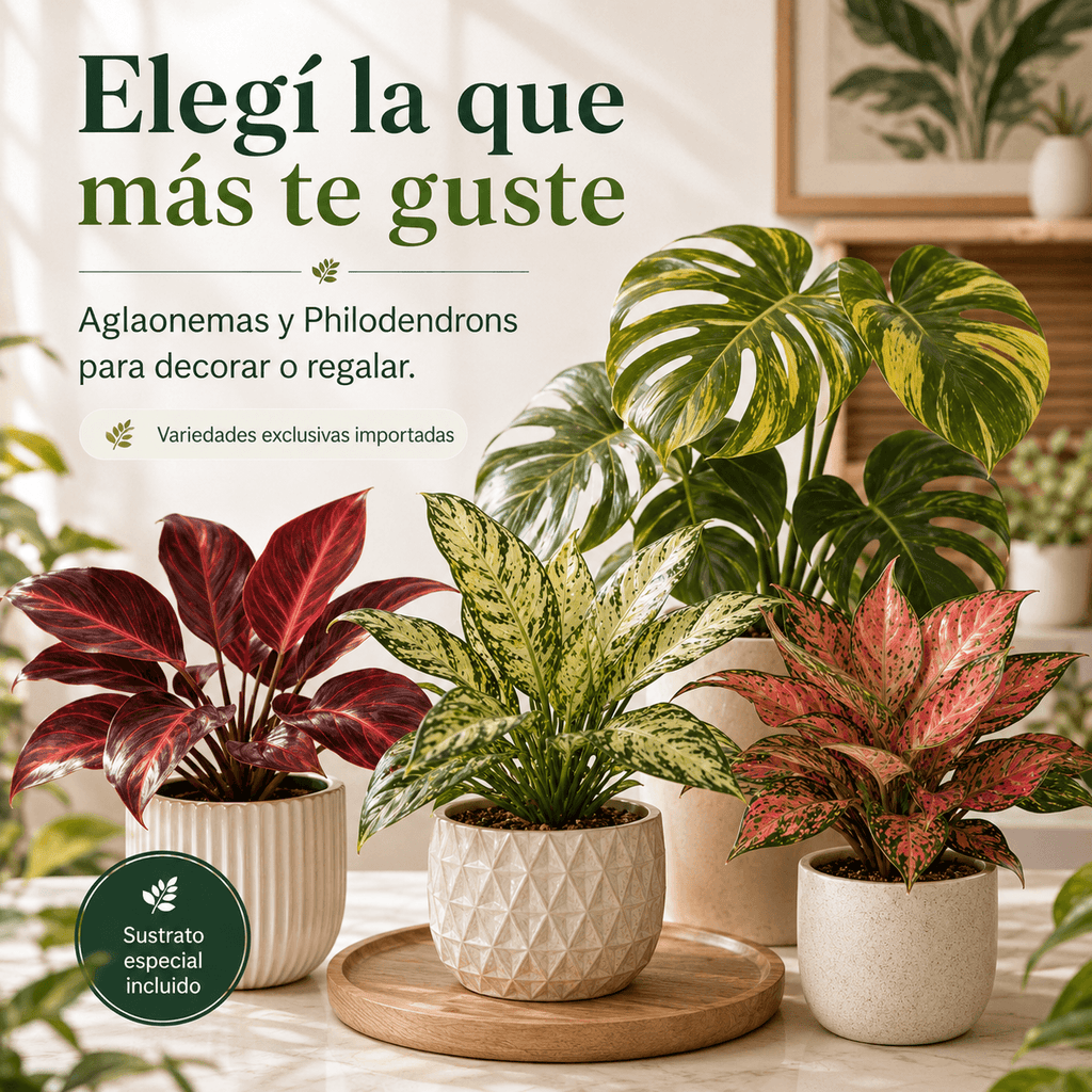 Plantas Exóticas para Decoración o Regalos