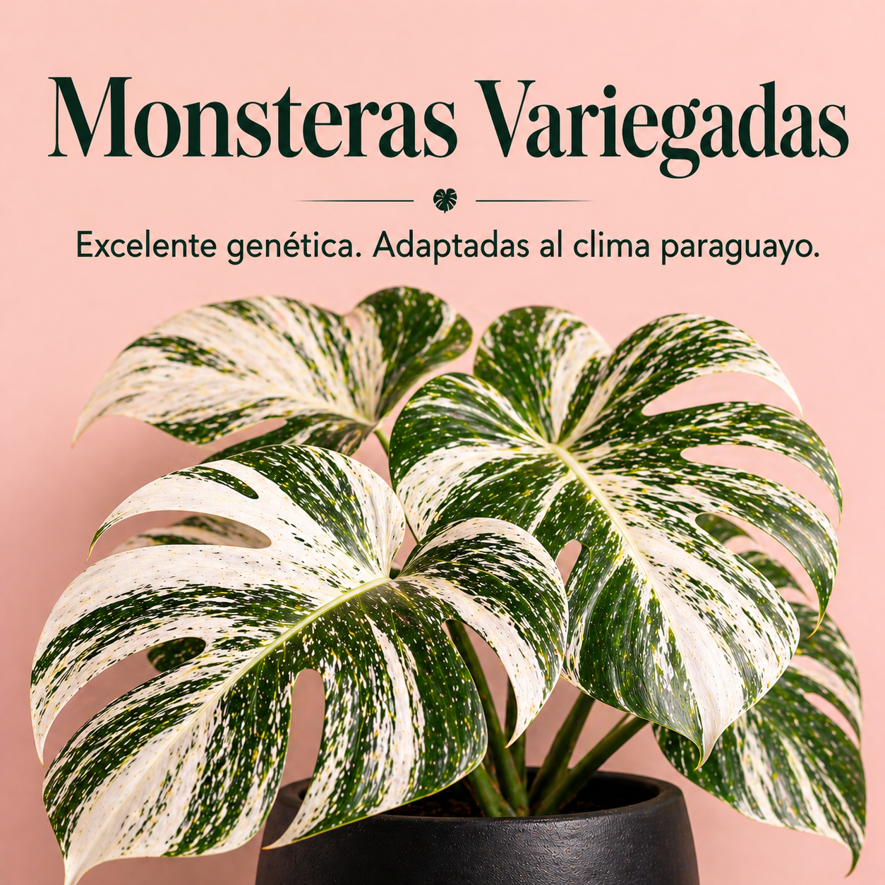 Monsteras Variegadas con Excelente Genética + 🎁 Sustrato de REGALO